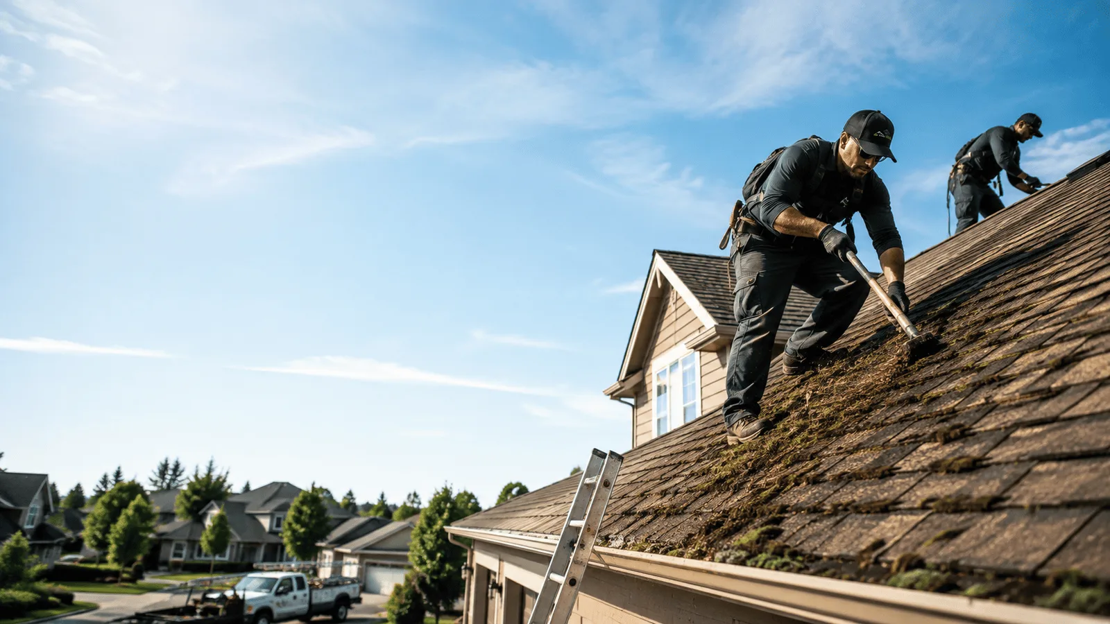 Roof Moss Removal in Griffin, IN near me